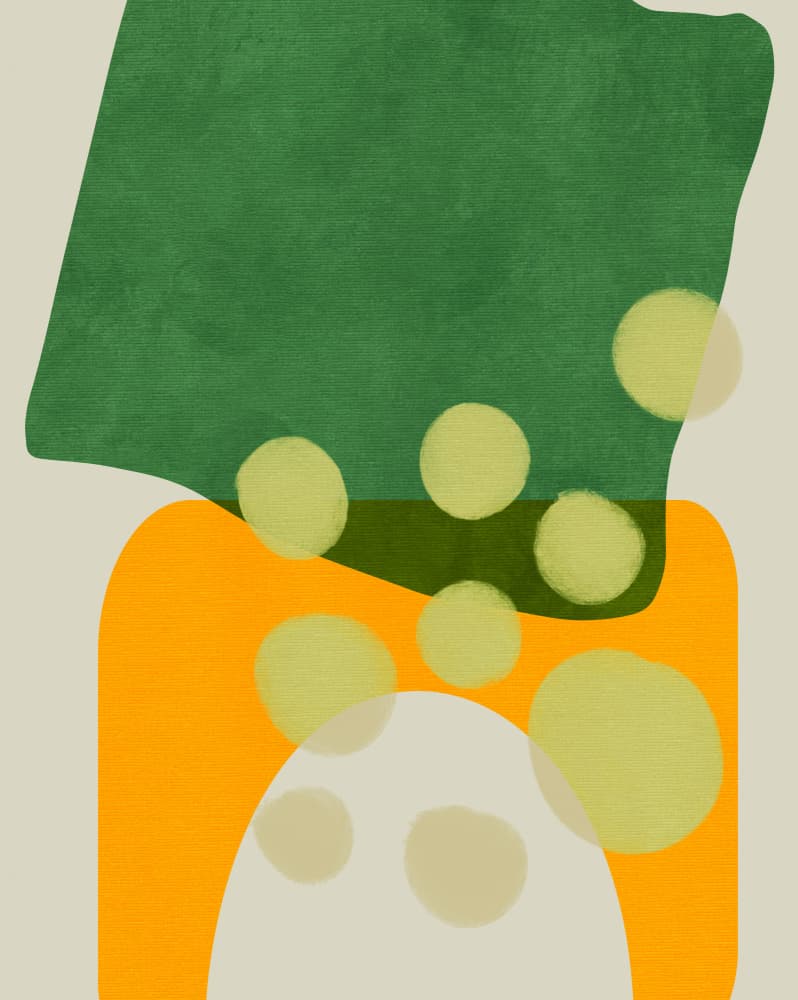 Painted Lines 9 Kopie by Ana Rut Bre — canvas wall art