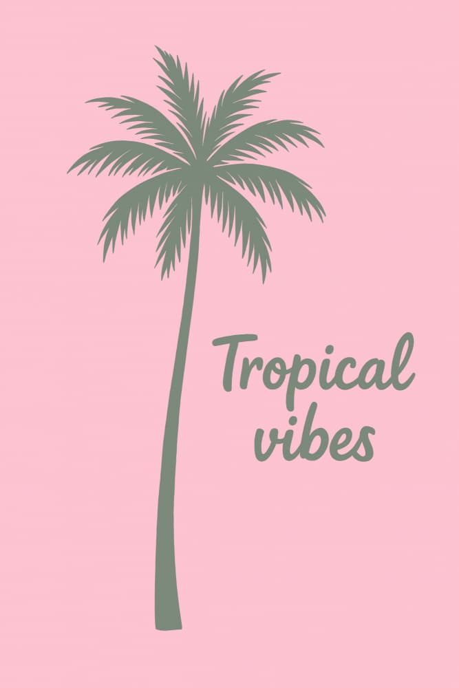 Tropicalvibes by Treechild — canvas wall art