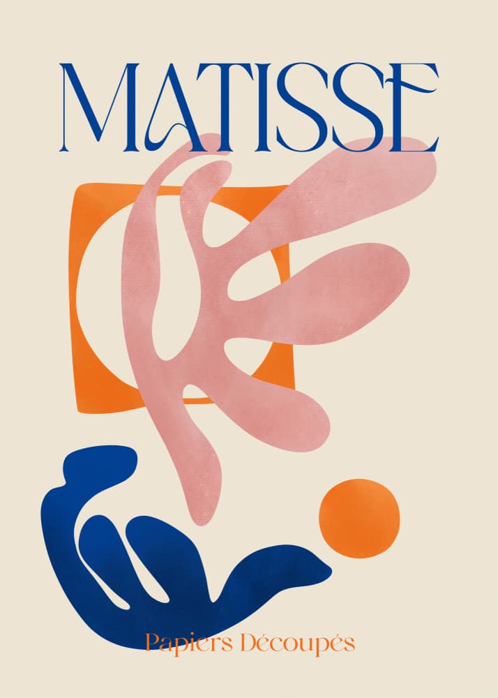 Matissepapiersdecoupes by Treechild — canvas wall art