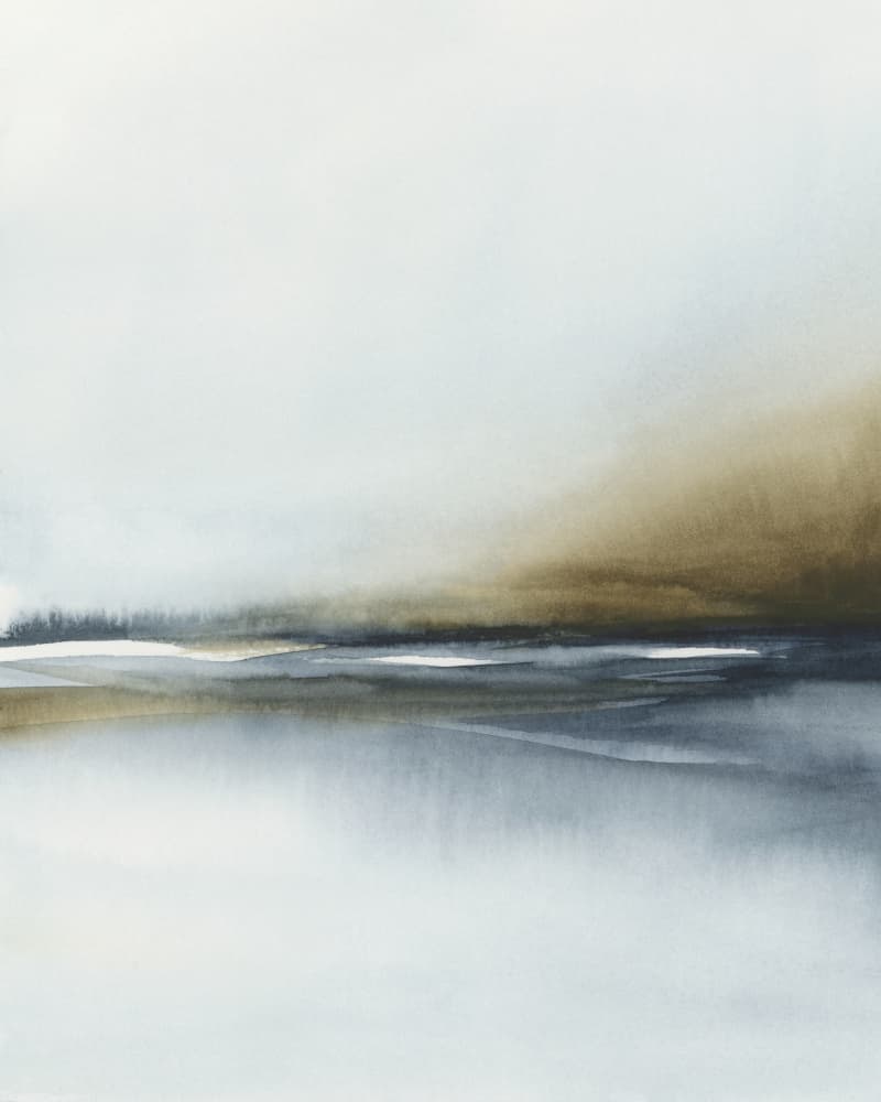 Serene Water Horizon by Rachel Elise — canvas wall art