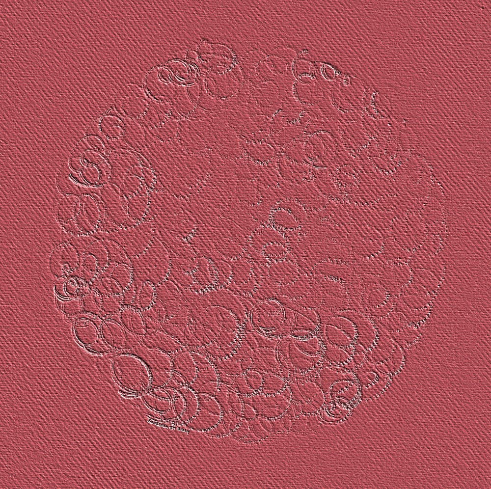 Embossed Rose Pattern by Santhosh ch — canvas wall art