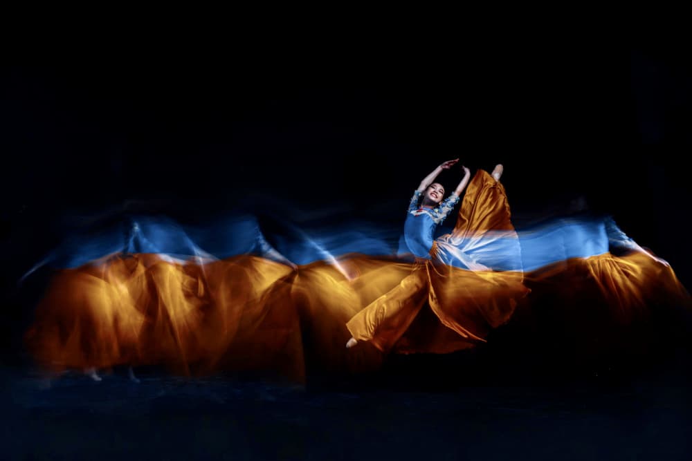 Ukrainian Dance Spirit by Agus Adriana — canvas wall art