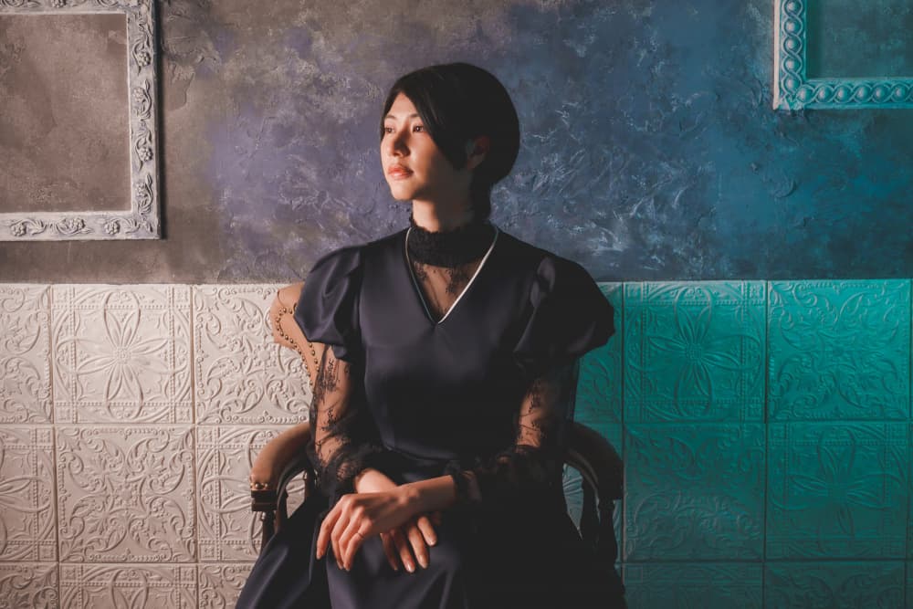 Thoughtful Vintage Portrait by JUNKO TORIKAI — canvas wall art