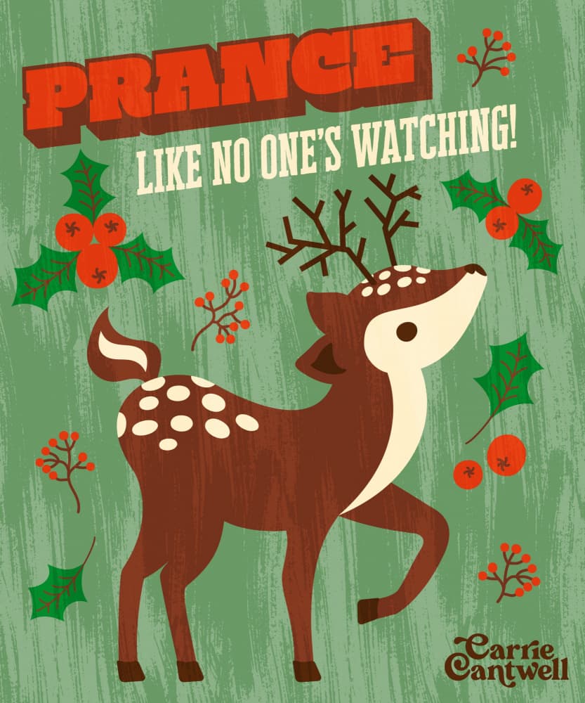 Prance by Carrie Cantwell — canvas wall art