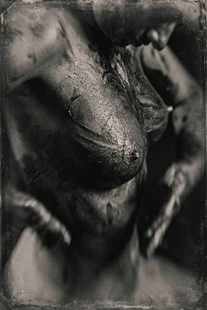 Sensual Mud Body by Bogdan Bouşcă — canvas wall art