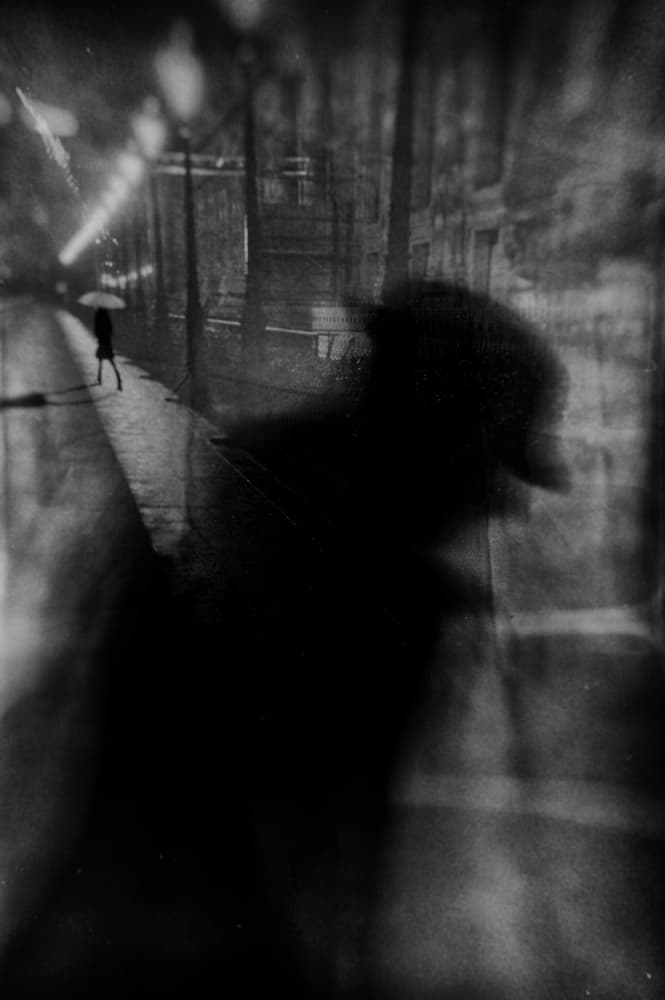 Mysterious Rainy Night by Eric Drigny — canvas wall art