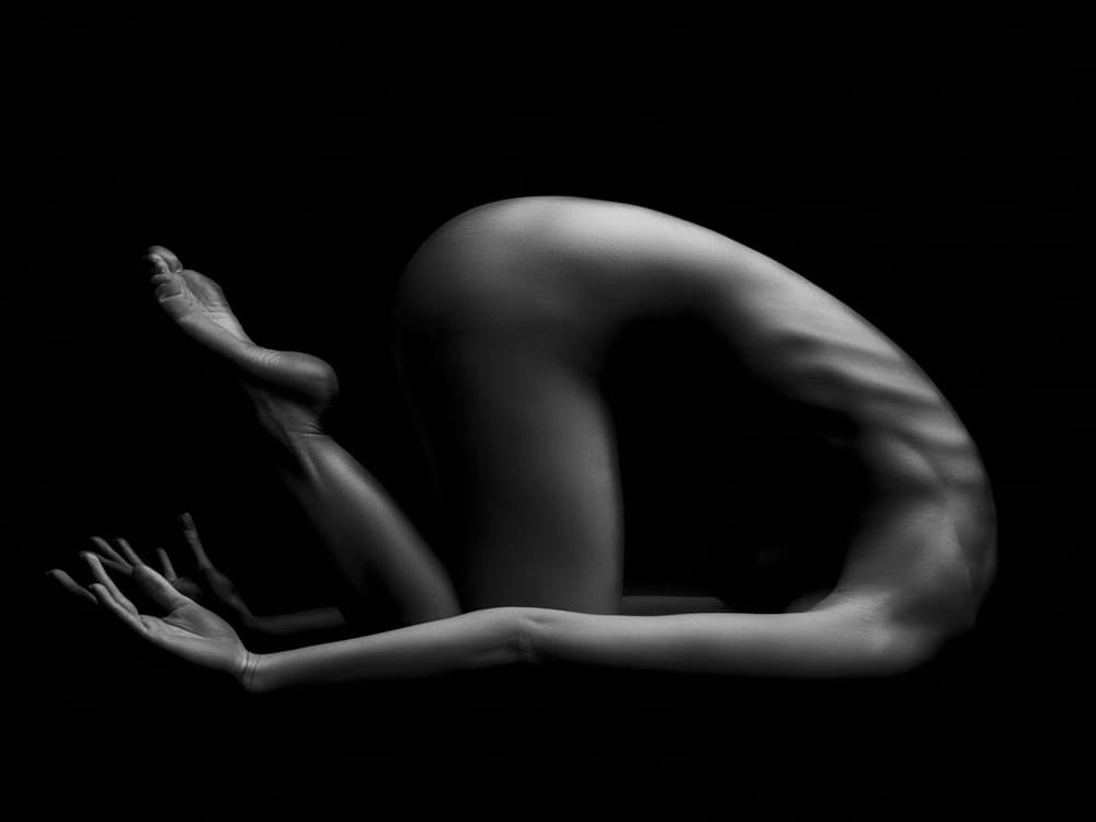 Graceful Nude Form by AURIMAS VALEVICIUS — canvas wall art