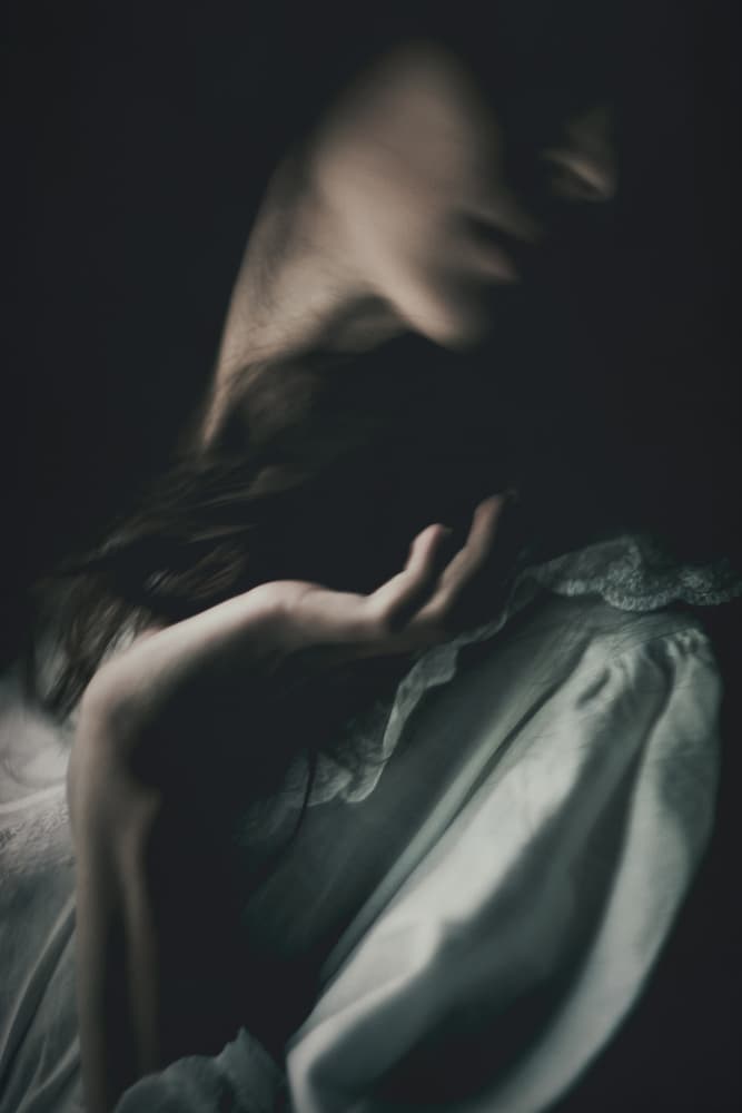 Delicate Dark Mystery by Magdalena Russocka — canvas wall art