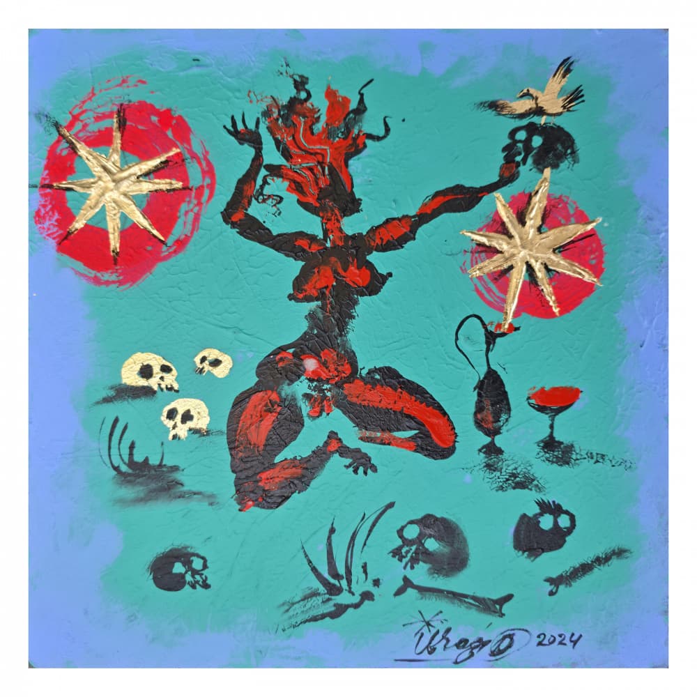 Mystical Ritual Dance by Kanat Ibragimov — canvas wall art