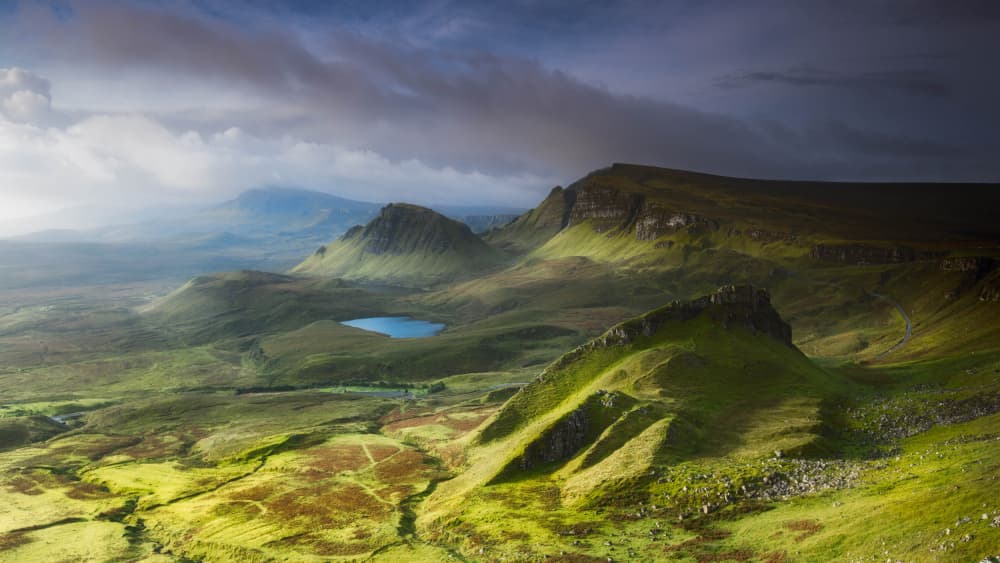 Dramatic Highlands Valley by Wim Denijs — canvas wall art