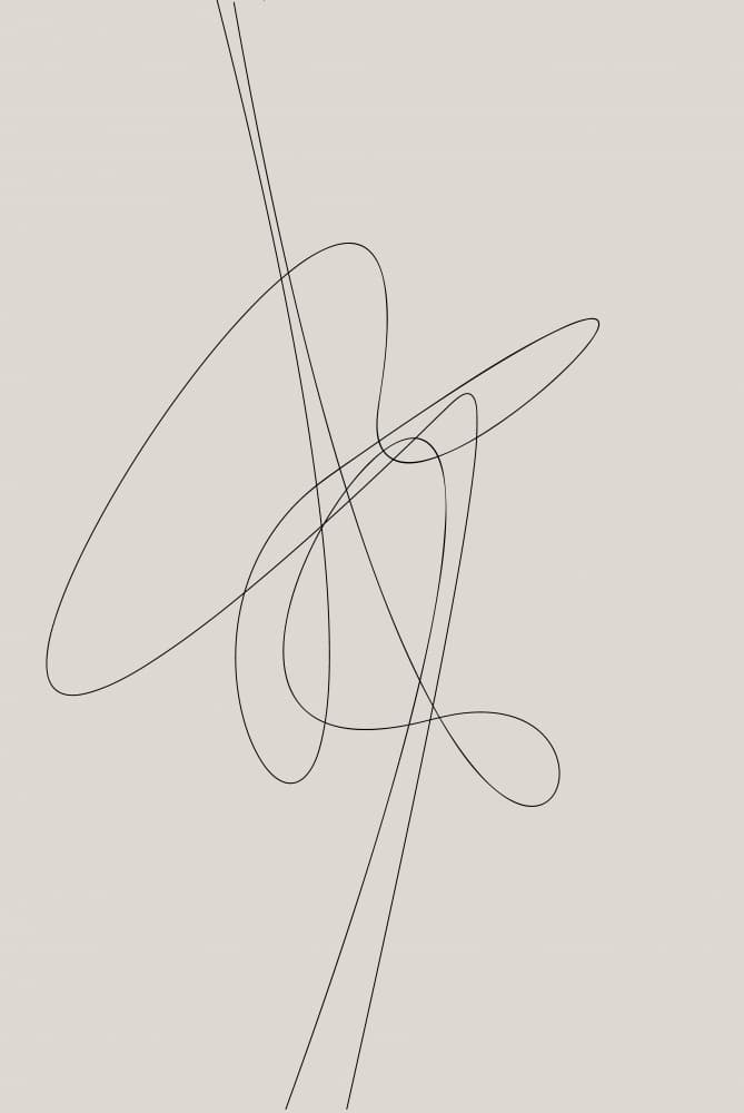 Dynamic Abstract Lines by Oju Design — canvas wall art