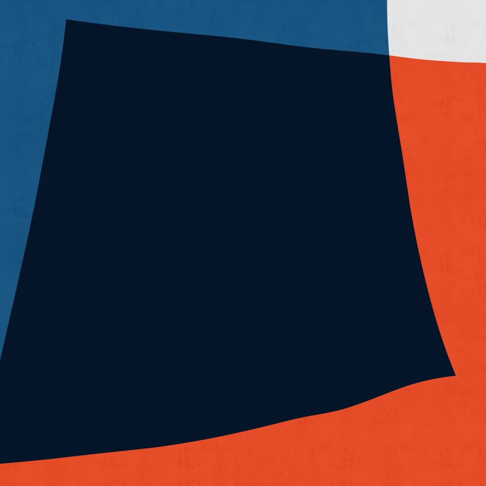 Bold Abstract Shapes by Vitor Costa — canvas wall art