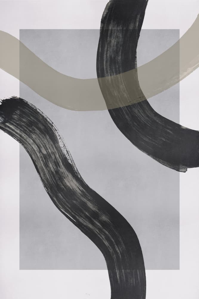 Lines and Shapes 2 by Mareike Böhmer — canvas wall art