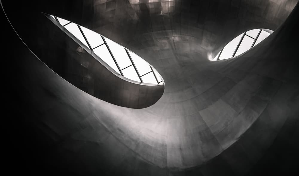 Curved Light Interior by Theodoor Ferdinand — canvas wall art