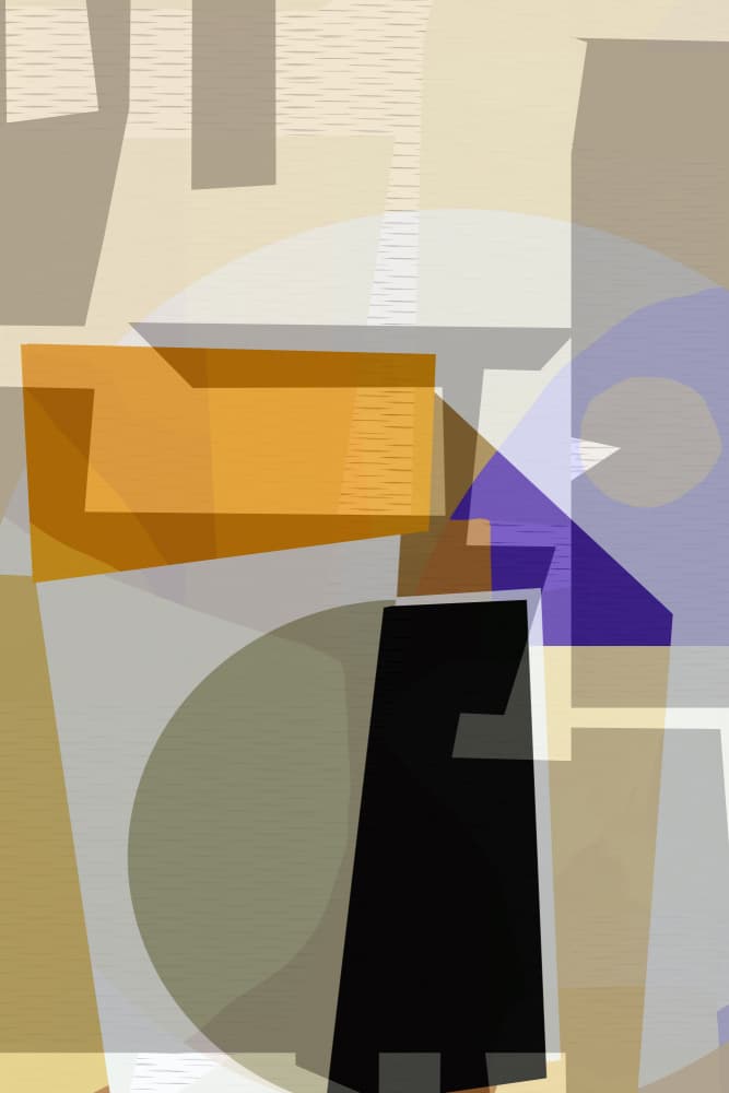Modern Abstract Geometry by cartissi — canvas wall art