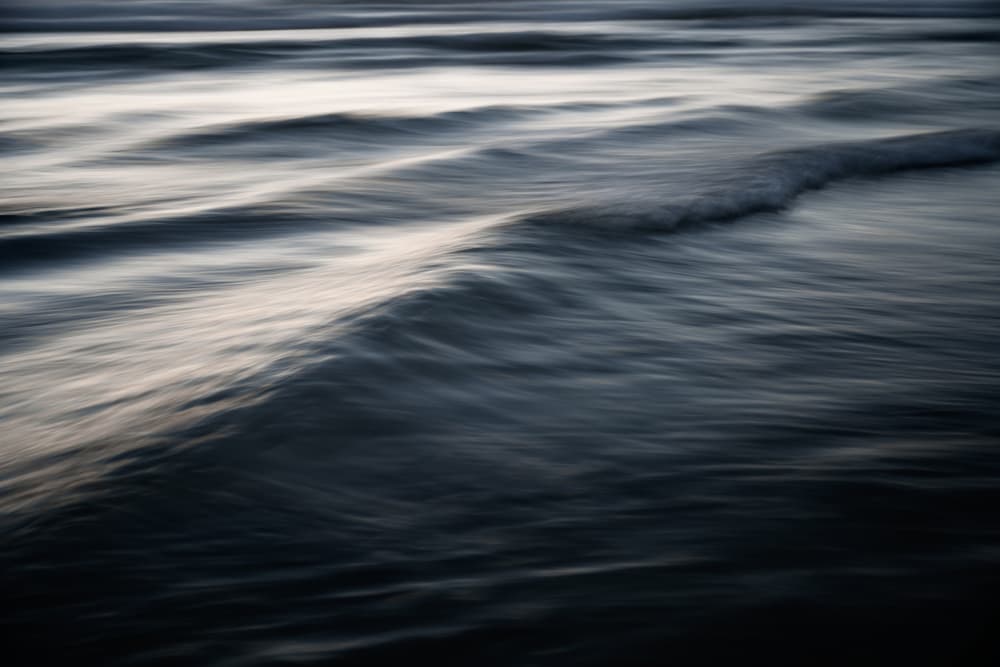 Abstract Ocean Flow by Tal Paz-Fridman — canvas wall art