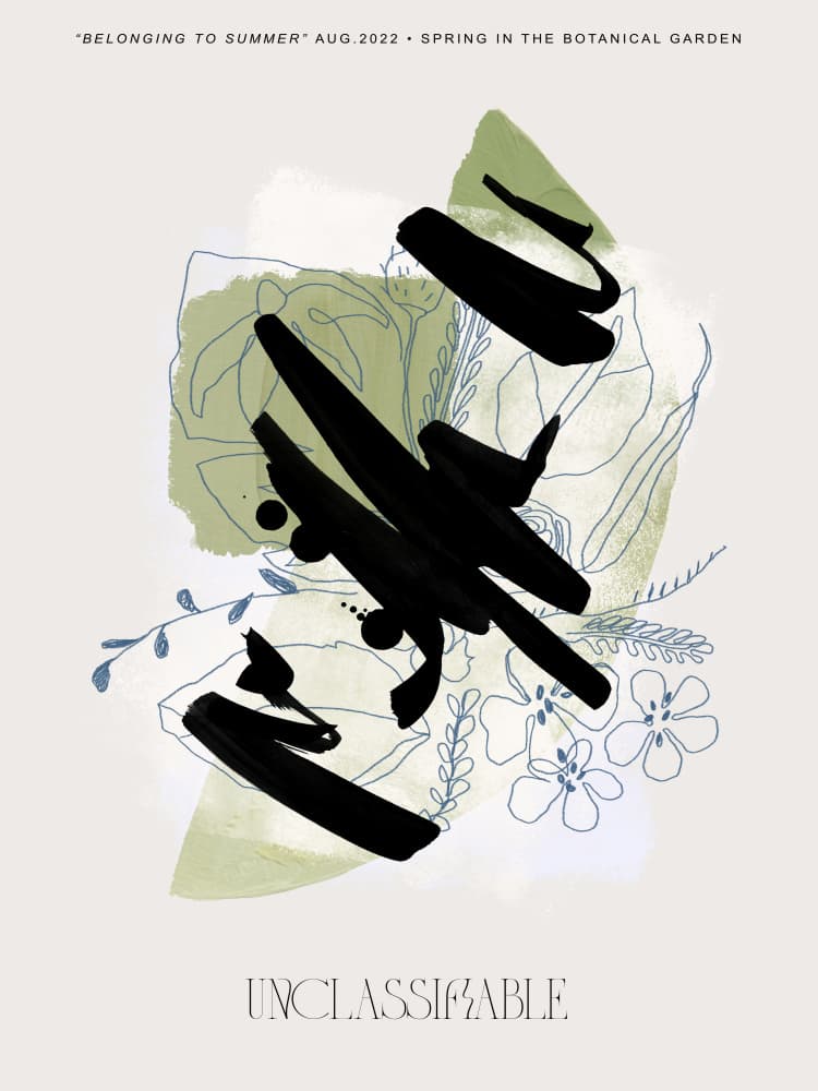 Unruly Botanicals by Treechild — canvas wall art