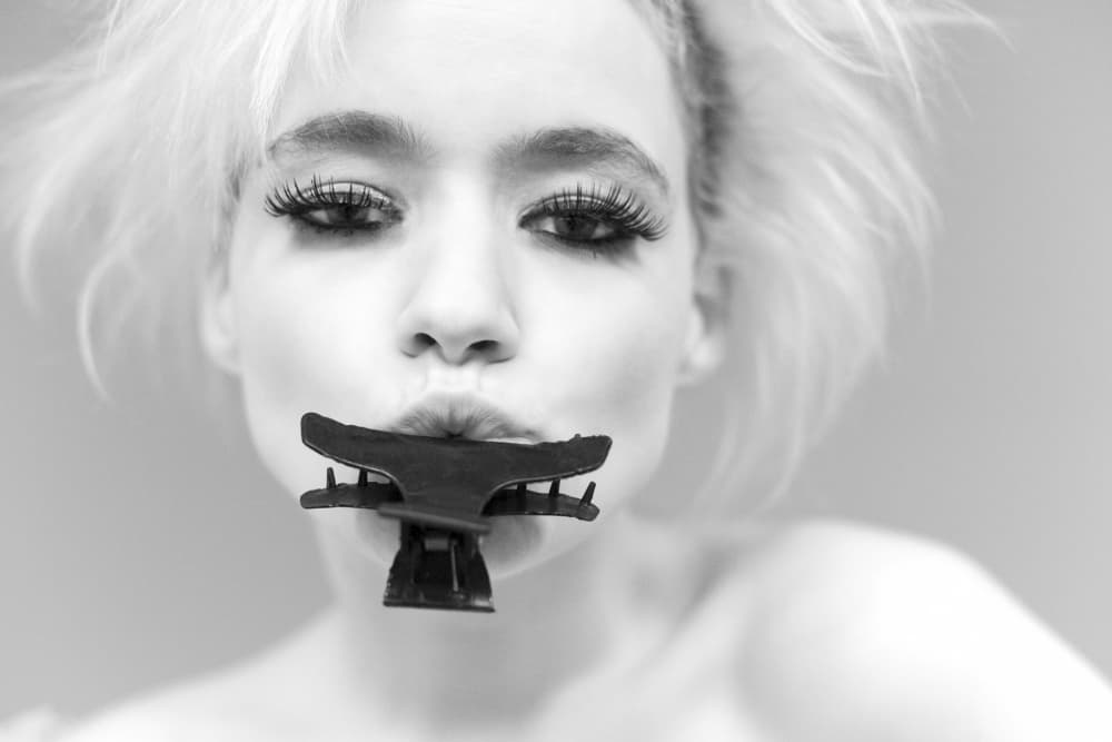 Fashion Clip Portrait by Ton Dirven — canvas wall art