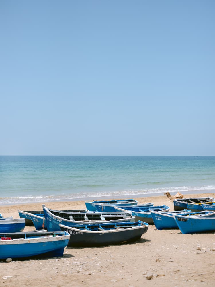 Taghazout Beach by Raisa Zwart — canvas wall art