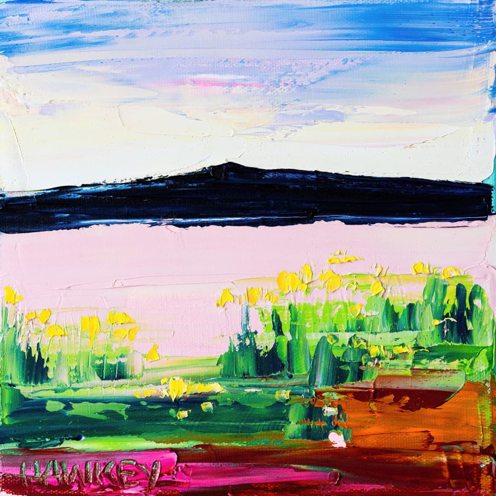 Vibrant Mountain Meadow by Angela Hawkey — canvas wall art