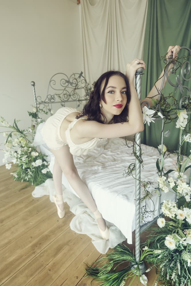 Dreamy Ballerina Bedroom by Alexandr — canvas wall art