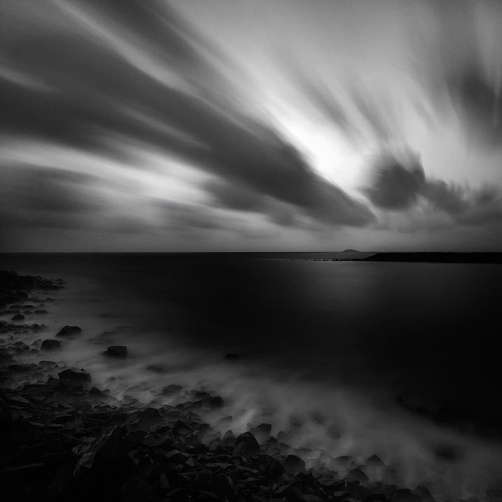 Moody Ocean Movement by swapnil deshpande — canvas wall art