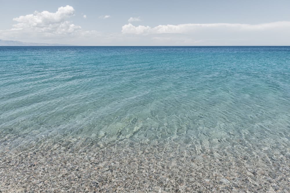 Clear Blue Ocean View by Photolovers — canvas wall art