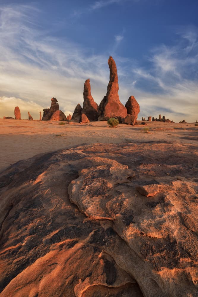 Towering Desert Spires by ANNA AN — canvas wall art