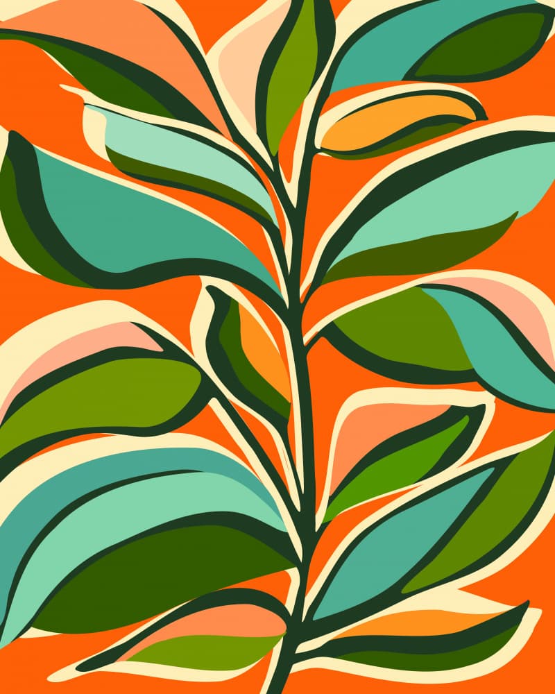 Thankful Garden by Kristian Gallagher — canvas wall art