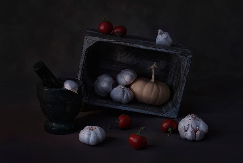 Rustic Kitchen Still Life by Lydia Jacobs — canvas wall art