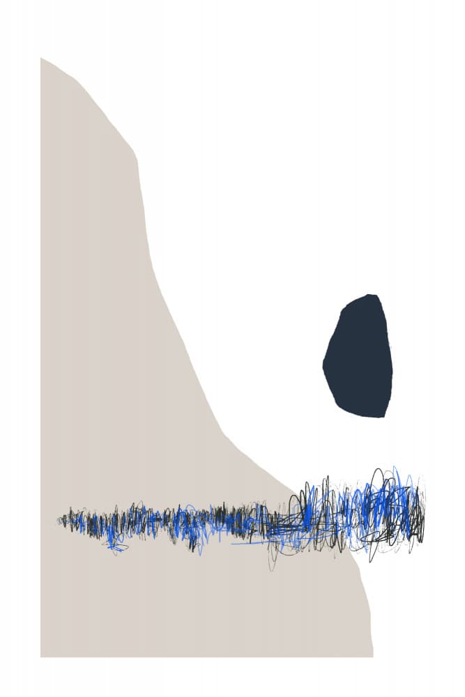 Abstract Minimalist Artwork by uplusmestudio — canvas wall art