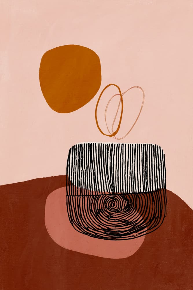 Floatingforms by Treechild — canvas wall art
