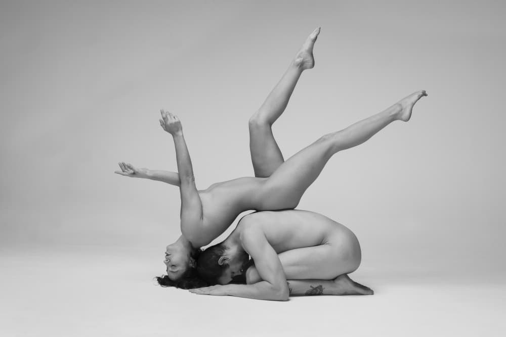 Graceful Nude Pose by Joan Gil Raga — canvas wall art