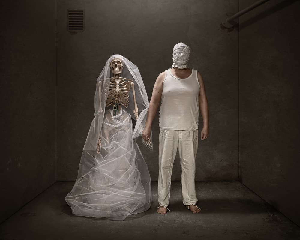 Unusual Wedding Bond by Petri Damstén — canvas wall art
