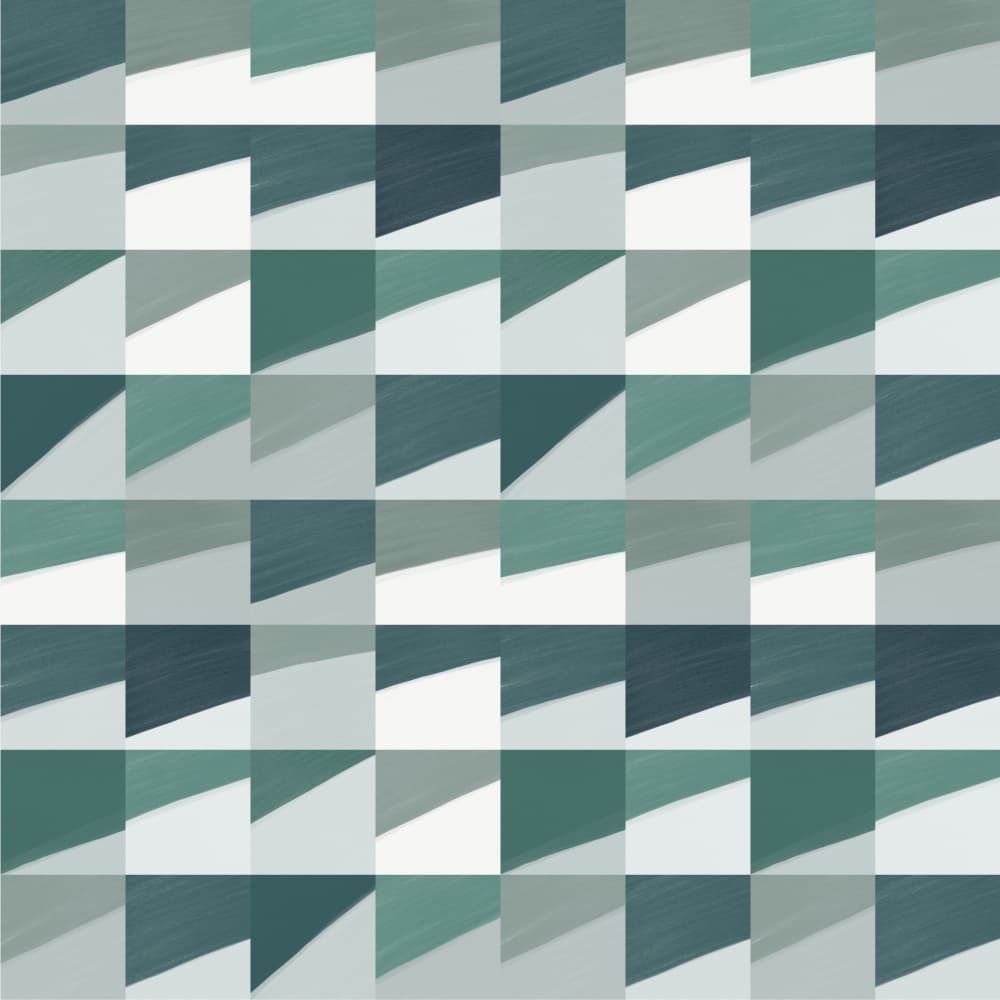 Geometric Color Blocks by Little Dean — canvas wall art