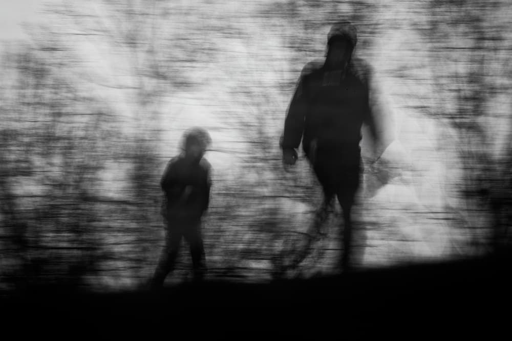 Dreamlike Family Journey by Claudio Moretti — canvas wall art