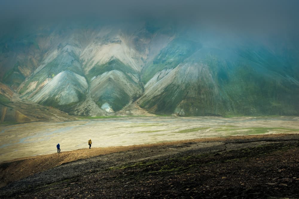 Colorful Mountain Journey by Chao Feng 天馬 — canvas wall art