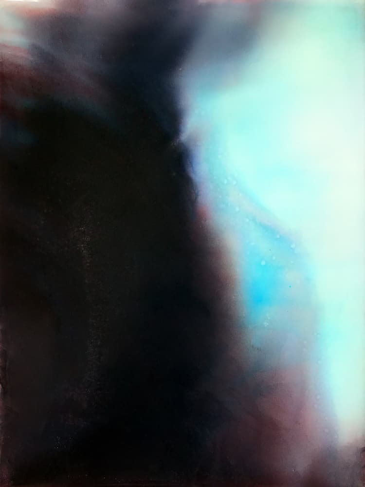 Ethereal Blue Light by Alyson Storms — canvas wall art