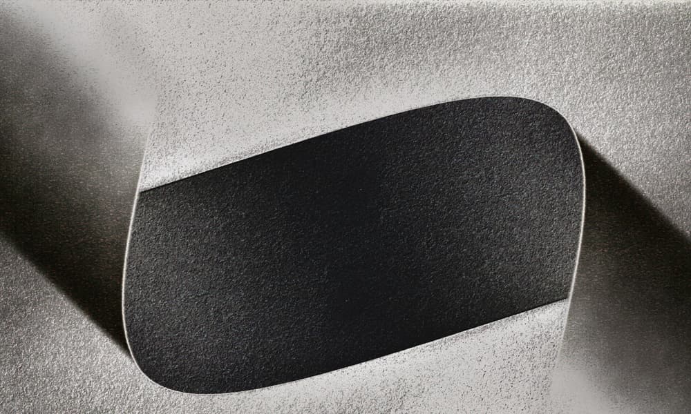 Curled Gray Shadow by Jutta Kerber — canvas wall art