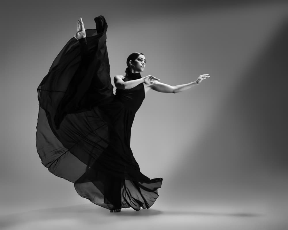 Graceful Dance Flow by Rob Li — canvas wall art
