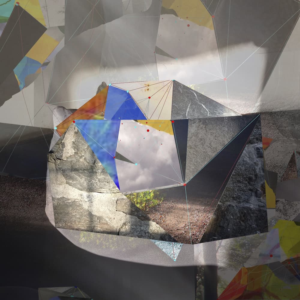 Geometric Nature Fragmented by Stefan Fransson — canvas wall art
