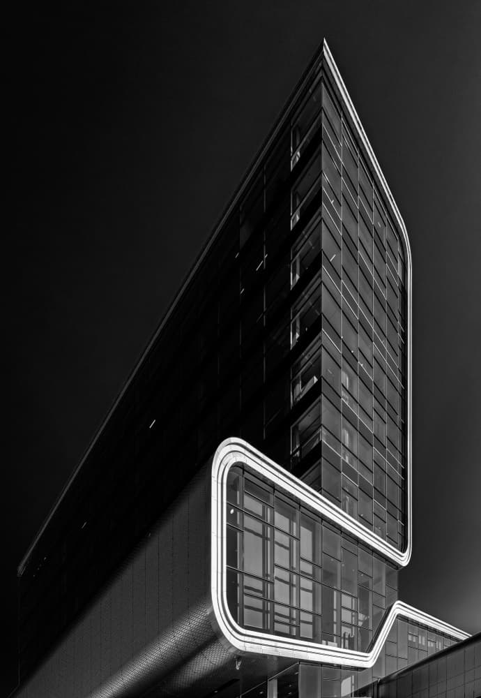 Modern Urban Architecture by Jaap Koer — canvas wall art