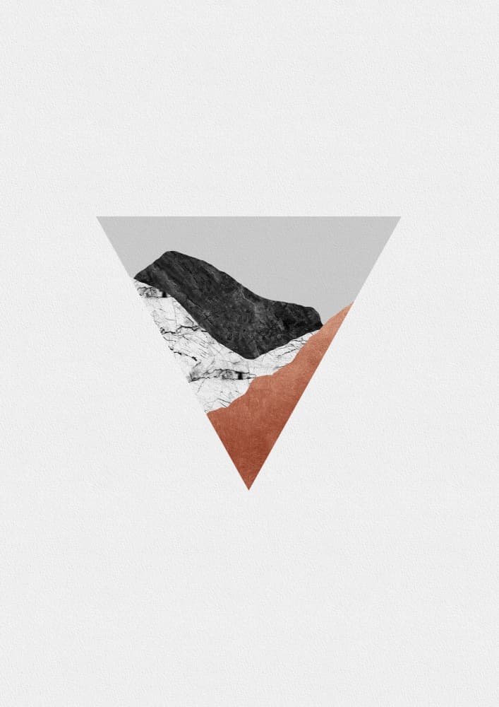 Abstract Earth Layers by Orara Studio — canvas wall art