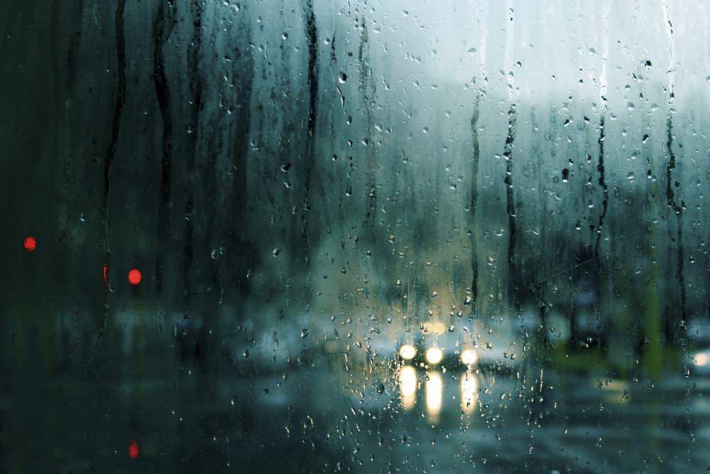 Rainy City Night by Alessio Trerotoli — canvas wall art
