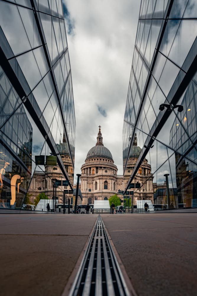 St Paul's Grand Dome by Nader El Assy — canvas wall art