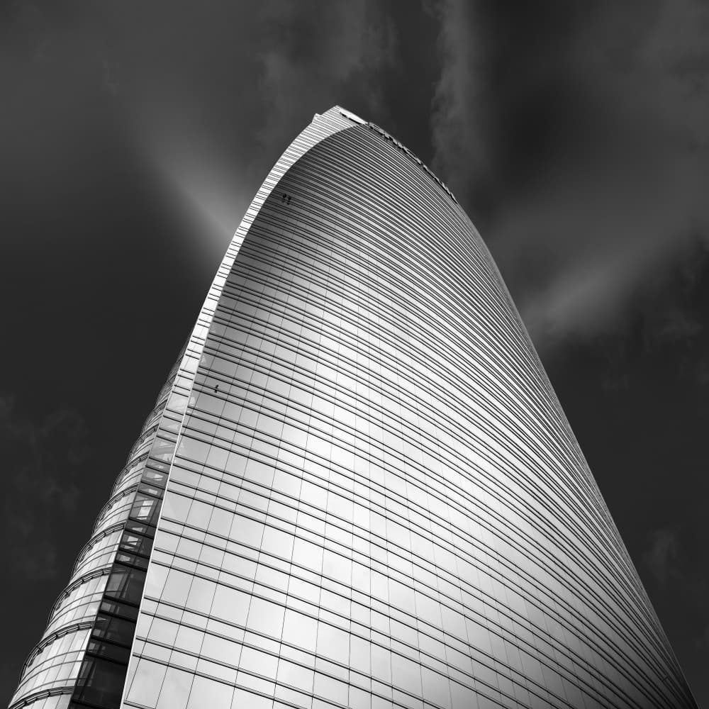 Dramatic Urban Curves by Pietrino Di Sebastiano — canvas wall art