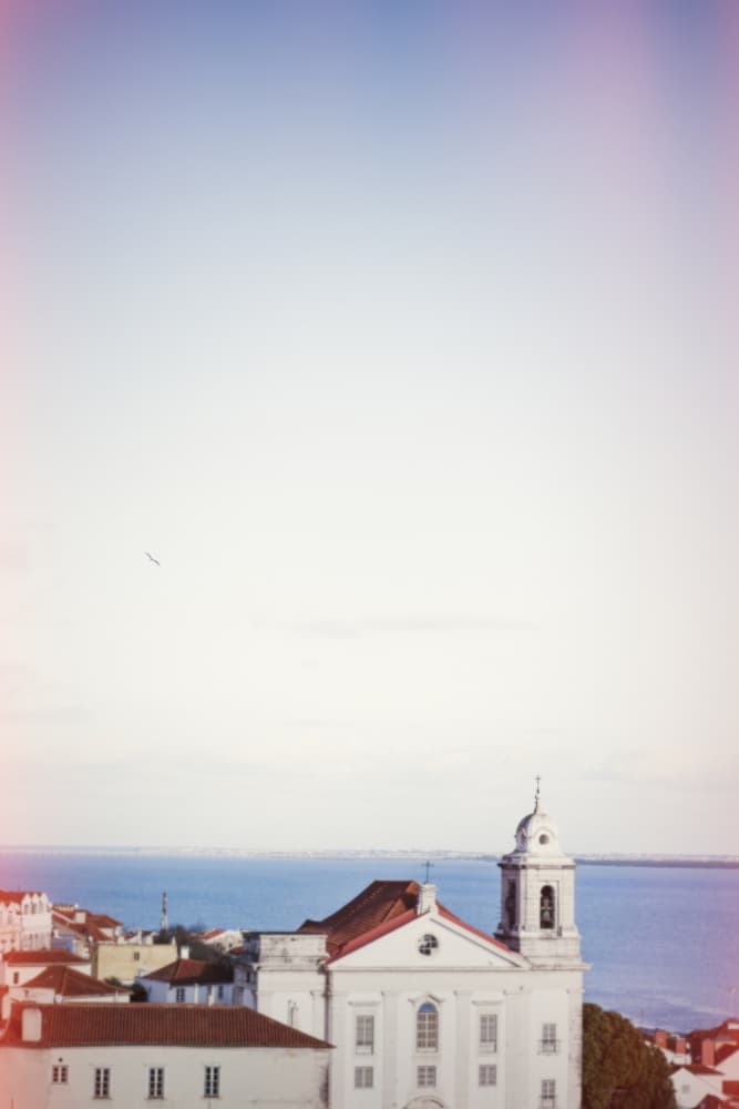 Coastal City Bell Tower by Lynann Colligan — canvas wall art