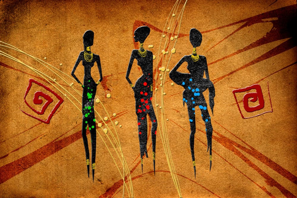 African Tribal Women by Rafal Kulik — canvas wall art