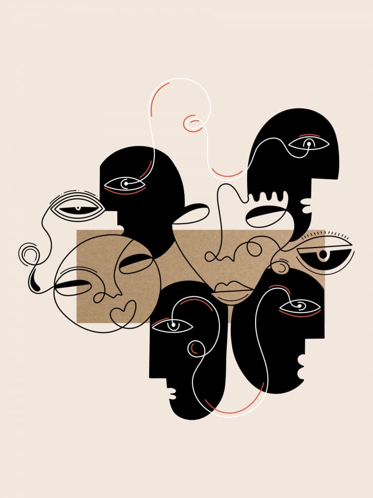 Be On the Watch by Shatha Al Dafai — canvas wall art