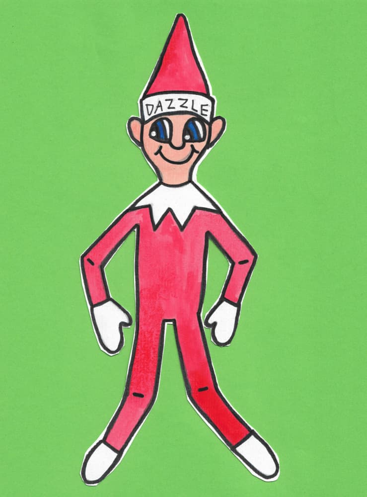 Dazzle The Elf by Lerin Freyou — canvas wall art